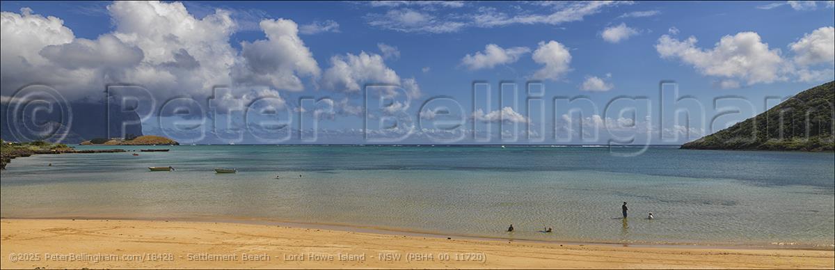 Peter Bellingham Photography Settlement Beach - Lord Howe Island - NSW (PBH4 00 11720)